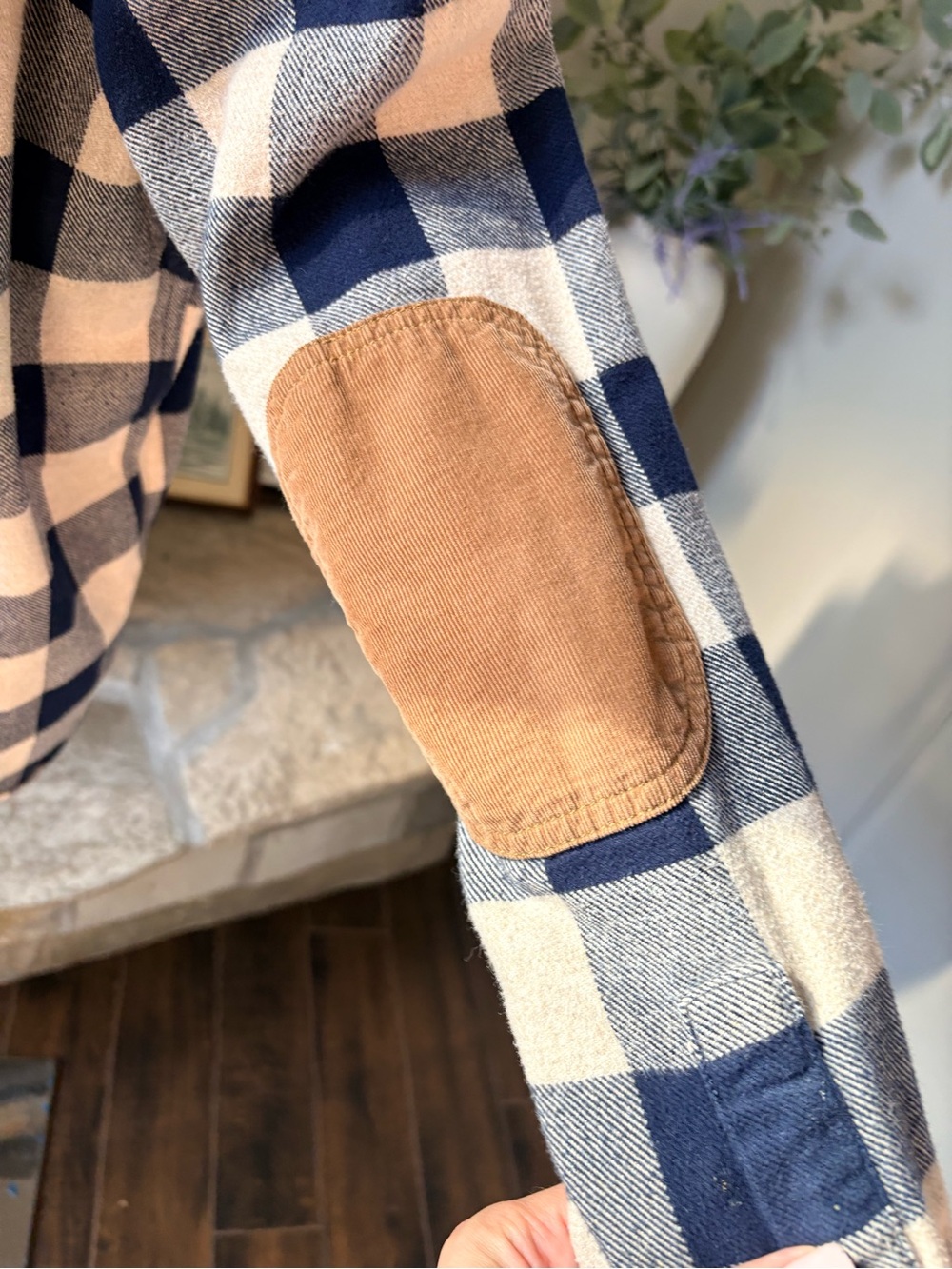 Roots 100% Cotton Buffalo Plaid Flannel Shirt Jacket XL - Picture 5 of 13